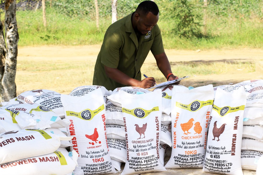 Afrifama Feeds — branded feed bags